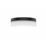 Home Decorators Collection 13.80 in. Black LED Flush Mount Fixture (20747-007)