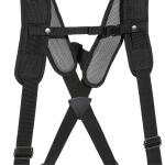 Husky 18 -Pocket 2-Bag Black Framer's Suspension Rig Work Tool Belt with Suspenders