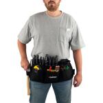 Husky24 in. 13-Pocket Black Canvas Tool Work Apron