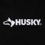 Husky 24 in. 13-Pocket Black Canvas Tool Work Apron