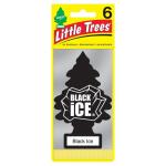 Little TreesBlack Ice Solid Air Freshener (6-Pack) (U6P-60155)