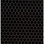 MSIRetro Black 2 in. Hexagon 11 in. x 12 in. Matte Porcelain Mesh-Mounted Mosaic Floor and Wall Tile (0.96 sq. ft./Each) (PT-RETNER-2HEXE)