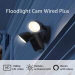 RingFloodlight Cam Plus Wired - Outdoor Smart Security Camera with Two LED Lights, Two-Way Talk, Color Night Vision, Black (B08F6DWKQP)