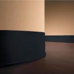 ROPPESelf-Stick Black 4 in. x 20 ft. x 0.080 in. Vinyl Wall Cove Base Coil (HC40C51S100)