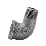 Southland1/2 in. Black Malleable Iron 90 Degree FPT x MPT Street Elbow Fitting (520-303HN)