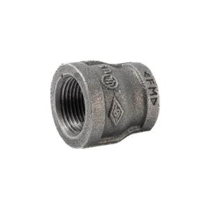 Southland3/4 in. x 1/2 in. Black Malleable Iron FPT x FPT Reducing Coupling Fitting (521-343HN)