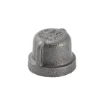 Southland1/2 in. Black Malleable Iron Cap Fitting (521-403HN)