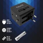 TzumiDual USB and USB-C Travel Adapter (8481HD)