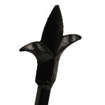 Vigoro Alexander Black Metal Garden Fence (51030)