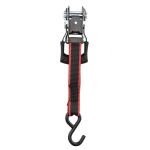 Husky16 ft. 1.25 in. Ratchet Tie-Down Straps with S-Hook (4-Pack) (FH0836E)