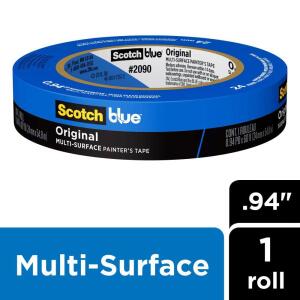 3MScotchBlue 0.94 in. x 60 yds. Original Multi-Surface Painter's Tape (2090-24EC)