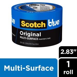 3MScotchBlue 2.83 in. x 60 yds. Original Multi-Surface Painter's Tape (1 Roll)(2090-72NC)