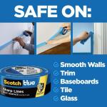 3MScotchBlue 1.41 in. x 60 yds. Sharp Lines Multi-Surface Painter's Tape with Edge-Lock (2093-36CC)