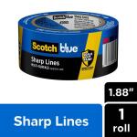 3MScotchBlue 1.88 in. x 60 yds. Sharp Lines Multi-Surface Painter's Tape with Edge-Lock (2093-48CC)