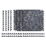 NorskBlue Camo 25 in. x 25 in. x 0.55 in. Dual Sided Impact Foam Gym Tile (17.35 sq. ft.) (31203DDBC)