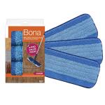 Bona 3-Count Microfiber Wet Mop Pad Refills (AX0003608)