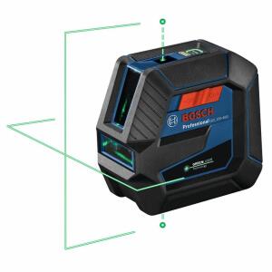 Bosch165 ft. Green Combination Laser Level Self Leveling with VisiMax Technology, Fine Adjustment Mount & Hard Carrying Case (GCL100-40G)