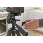 Bosch Compact Tripod with Extendable Height for Use with Line Lasers, Point Lasers, and Laser Distance Tape Measuring Tools (BT 150)