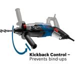 Bosch 1-1/8 in. Corded SDS-Plus Variable Speed Concrete/Masonry Rotary Hammer Drill with 8.5 Amp Motor and Carrying Case