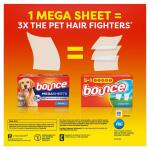 Bounce Pet Hair and Lint Guard Mega Fresh Scent Dryer Sheets (130-Count) (003077205247)