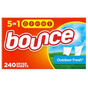 Bounce 240-Count Outdoor Fresh Dryer Sheets (003700055193)