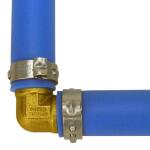 Apollo3/4 in. Brass PEX-B Barb 90-Degree Elbow (APXE3434)