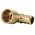 Apollo1/2 in. Brass PEX-B x Female Solder 90-Degree Elbow (APXFSE12)