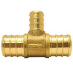 Apollo3/4 in. x 3/4 in. x 1/2 in. Brass PEX-B Barb Reducing Tee (APXT343412)