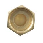 Everbilt1/2 in. x 3/8 in. Female OD Compression Brass Reducing Coupling Fitting (800899)