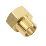 Everbilt3/4 in. FHT x 1/2 in. MIP Brass Adapter Fitting (801779)