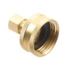 Everbilt3/4 in. FHT x 1/4 in. O.D. Compression Brass Adapter Fitting (801789)