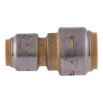 SharkBiteMax 3/4 in. x 1/2 in. Push-to-Connect Brass Reducing Coupling Fitting (UR058A)