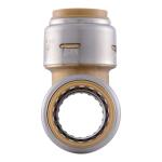 SharkBiteMax 3/4 in. Push-to-Connect Brass Tee Fitting (UR370A)