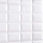 Daltile Restore 3 in. x 6 in. Ceramic Bevel Bright White Subway Tile (0.125 sq. ft./ Each) (RE1536MODBHD1P4)