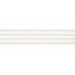 Daltile Restore Bright White 1/2 in. x 12 in. Glazed Ceramic Jolly Trim Tile (0.04 sq. ft./each) (RE15S1/212CC1P2)