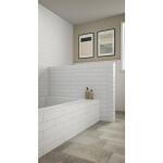 Daltile Restore Bright White 2 in. x 2 in. Ceramic Bullnose Corner Wall Trim Tile (0.02 sq. ft. / Piece) (RE15SN4269CC1P2)