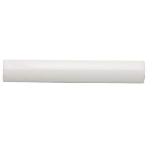 DaltileRestore Bright White 1 in. x 6 in. Glazed Ceramic Quarter Round Trim Tile (1.8 sq. ft./each) (RE15A106CC1P2)