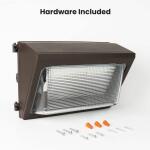 Feit Electric4000/6000/8000 Lumen Select Integrated LED Selectable 5CCT Bronze Dusk to Commercial Wall Pack Light (S13CWPK5CCTLSBZ)