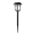 Hampton BayBellingrath 10 Lumen Bronze LED Weather Resistant Outdoor Solar Path Light with Plastic Lens 4-Pack (P3100-01-12)