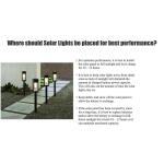 Hampton BayBellingrath 10 Lumen Bronze LED Weather Resistant Outdoor Solar Path Light with Plastic Lens 4-Pack (P3100-01-12)