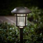 Hampton BayBellingrath 10 Lumen Bronze LED Weather Resistant Outdoor Solar Path Light with Plastic Lens 4-Pack (P3100-01-12)