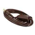 HDX 12 ft. 16/2 Light Duty Indoor Multi-Outlet Extension Cord - (Brown) HW16212HDBR