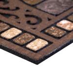 StyleWellHalf Round Stone 18 in. x 30 in. Door Mat (60730049818x30)