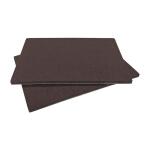 Everbilt 2-Pack Heavy-Duty Self-Adhesive Brown Rectangular Felt Furniture Sheets, 4-1/4 in. x 6 in. (49860)