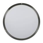 Commercial Electric 16 in. Smart Round RGB Color Selectable LED Brushed Nickel Flush Mount 