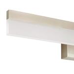 Hampton BayEldridge 24 in. 1-Light Brushed Nickel LED Bathroom Vanity Light Bar (21191)