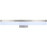 Hampton BayEldridge 24 in. 1-Light Brushed Nickel LED Bathroom Vanity Light Bar (21191)