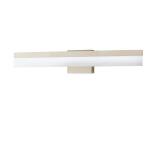 Hampton Bay Eldridge 24 in. 1-Light Brushed Nickel LED Bathroom Vanity Light Bar (21191)