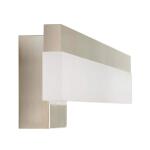 Hampton Bay Eldridge 24 in. 1-Light Brushed Nickel LED Bathroom Vanity Light Bar (21191)