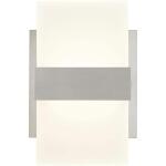 Home Decorators CollectionAlberson 5 in. Brushed Nickel 2-Light LED Sconce (28616-HBUR)